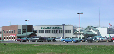 Kanabec Hospital entrance