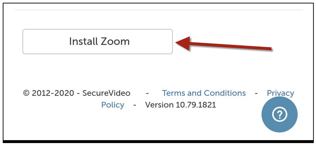 Virtual Care Visit Instructions: Install Zoom