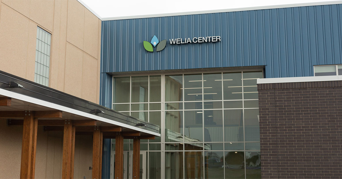 Welia Center entrance